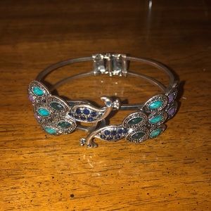 World Market Peacock Bracelet